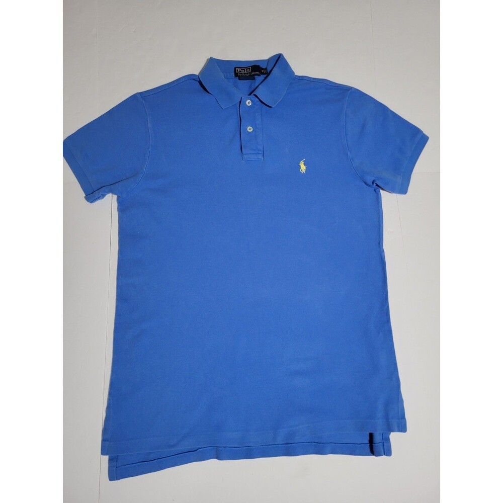 (#8) Polo By Ralph Lauren Short Sleeve  Blue Size Men's Medium
